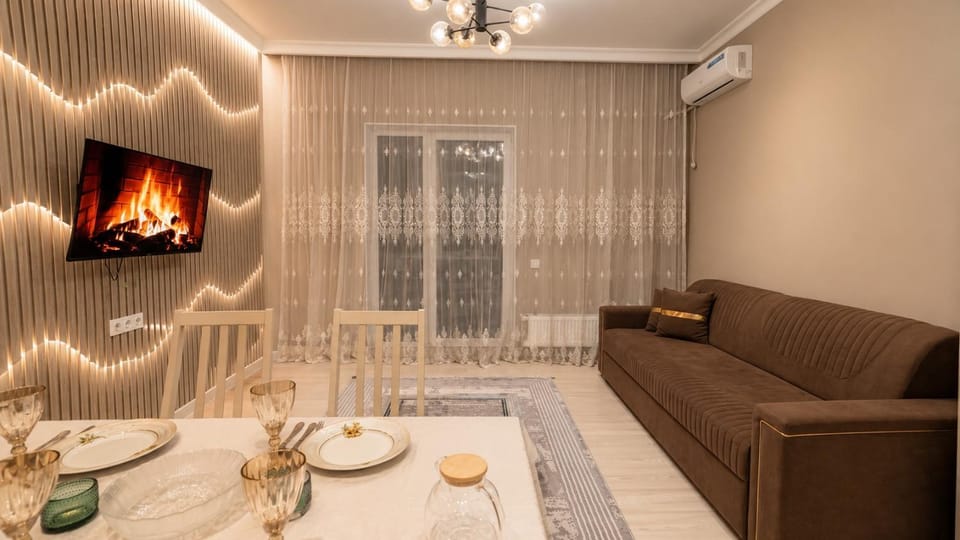 A comfortable European-style 2-bedroom apartment Apartment in Kazakhstan