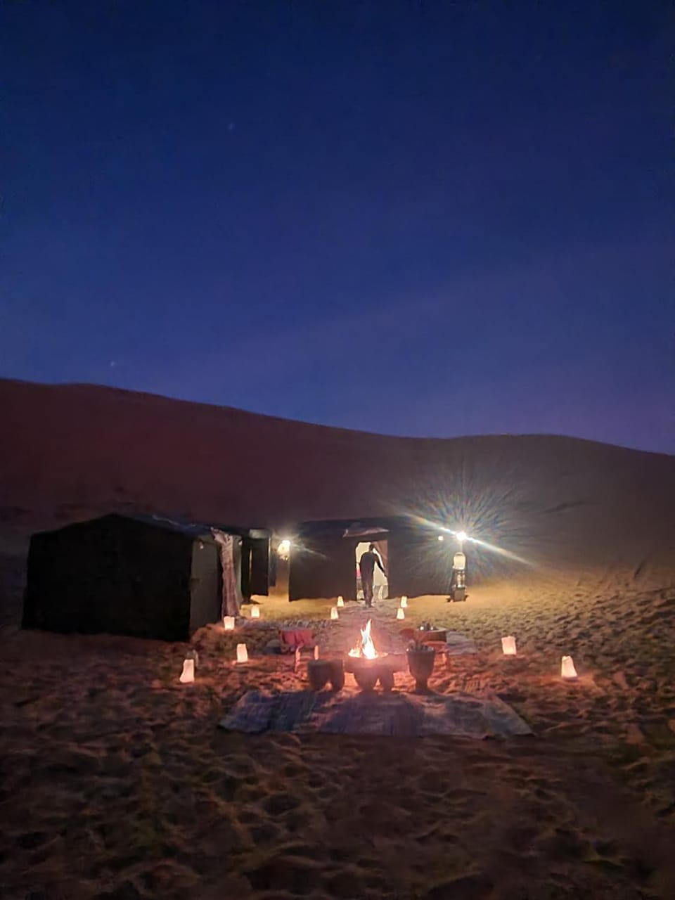 Moon Dunes camp Luxury tent in Morocco