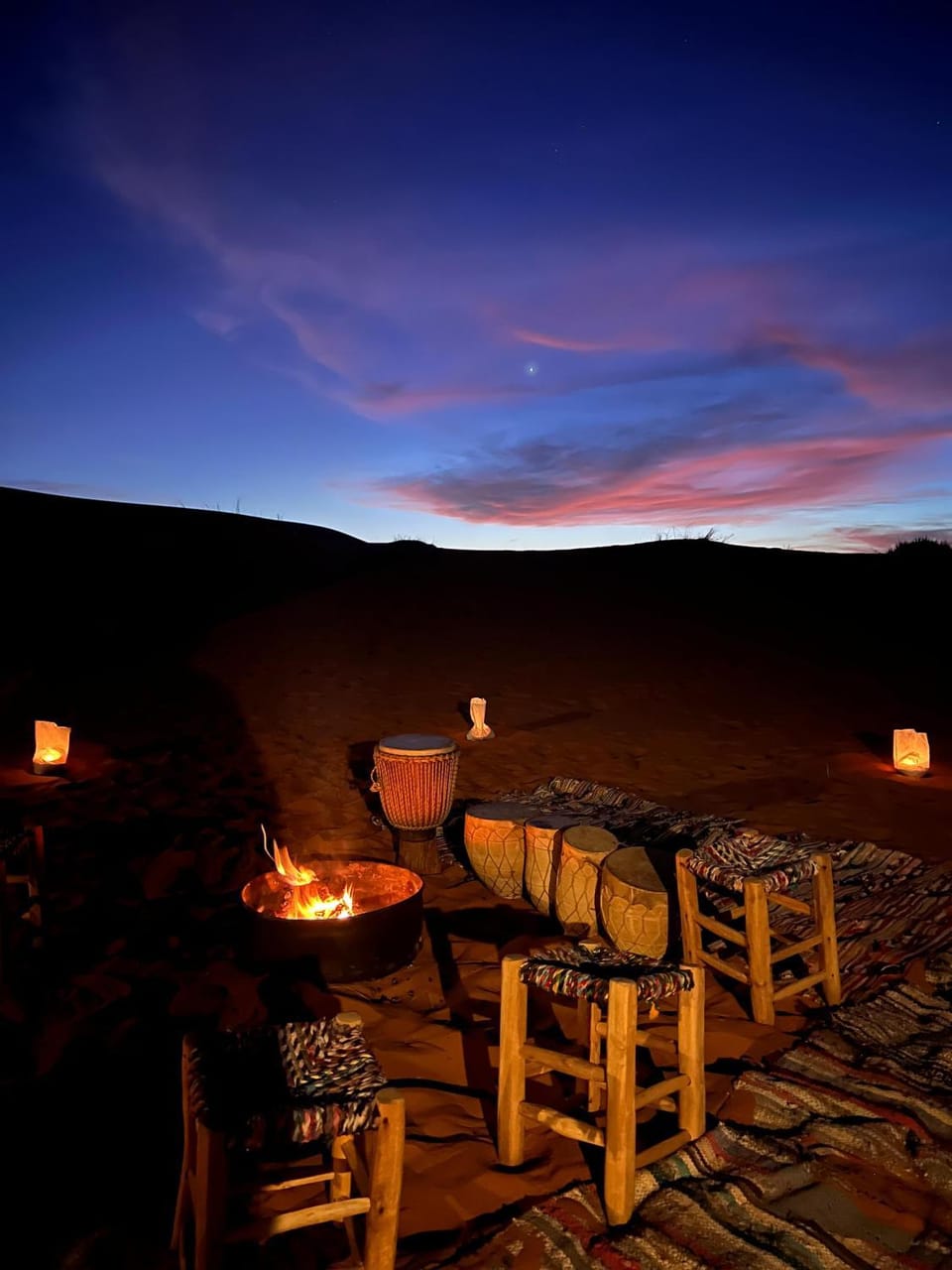Moon Dunes camp Luxury tent in Morocco