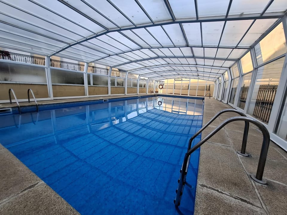 Apartamento con terraza y piscina Playa Rapadoira Apartment in Foz