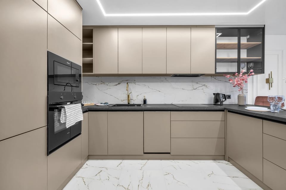 Kitchen or kitchenette, dishwasher, oven, stove, stove, kitchen