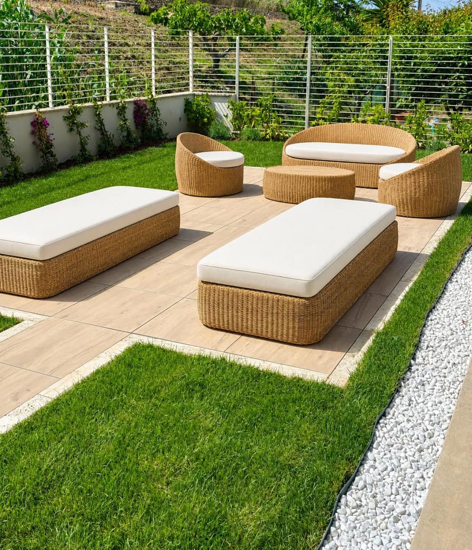 Solarium, Garden view