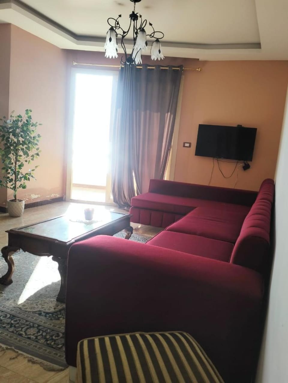شقة Sea view بانوراما بحر بالكامل كل الغرف Apartment in Alexandria