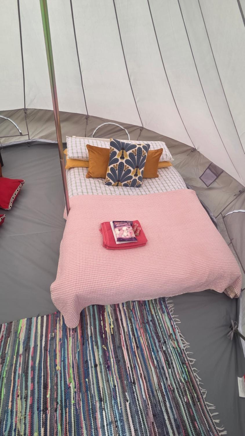 Bay Breeze Bell Tent with Sea view Luxury tent in England