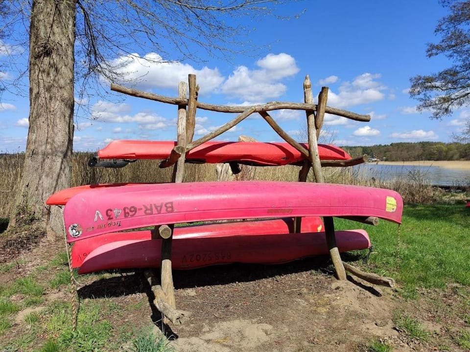 Spring, Day, Natural landscape, Activities, Canoeing, Lake view
