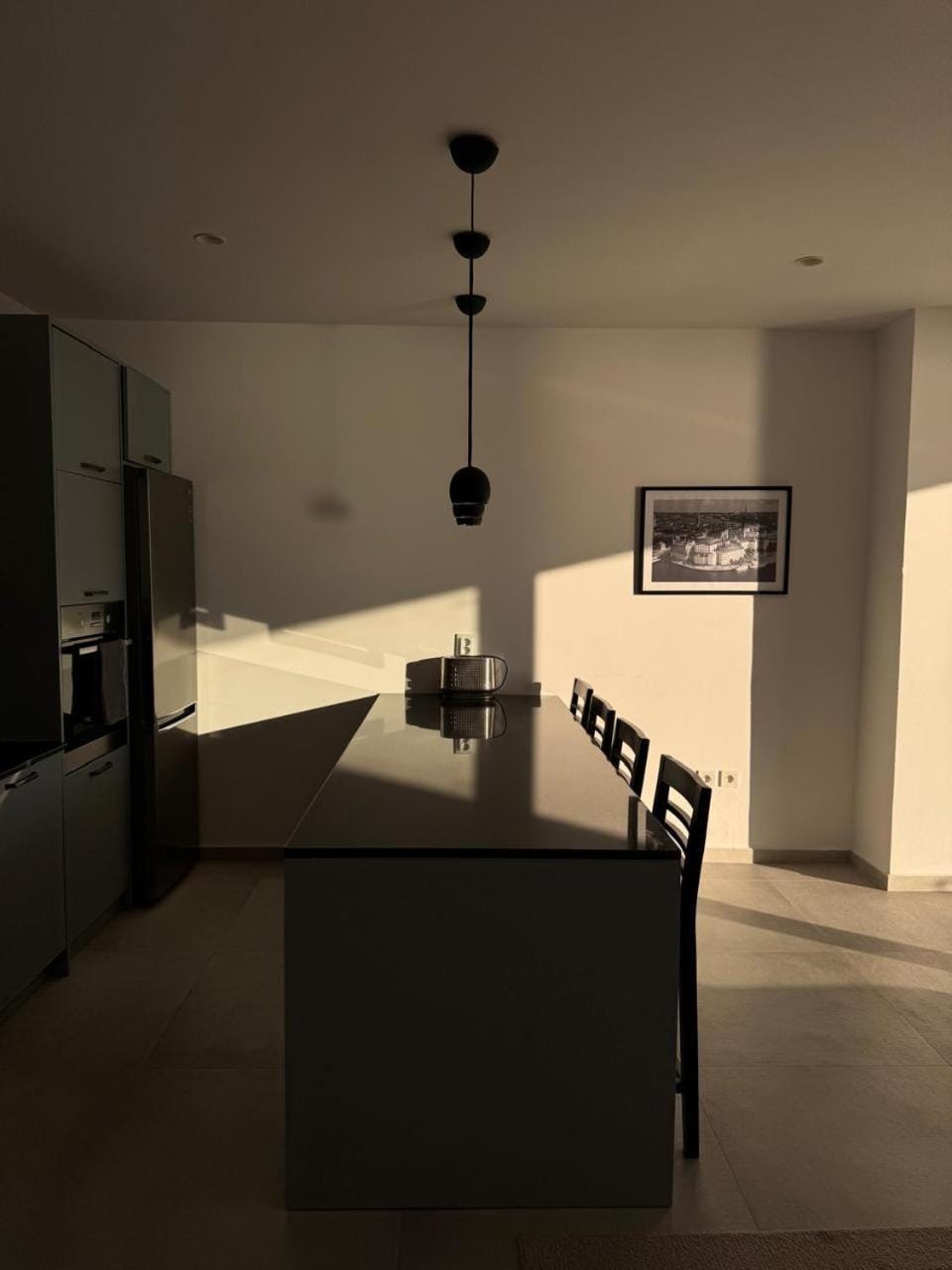 Kitchen or kitchenette, Dining area, oven, stove