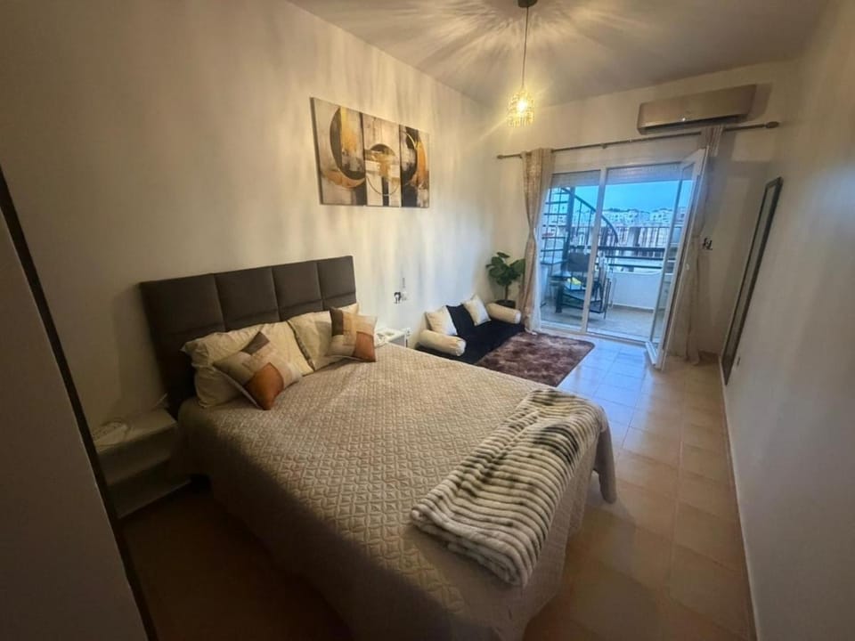 Quiet and chic apartment with a balcony and private terrace Apartment in Morocco