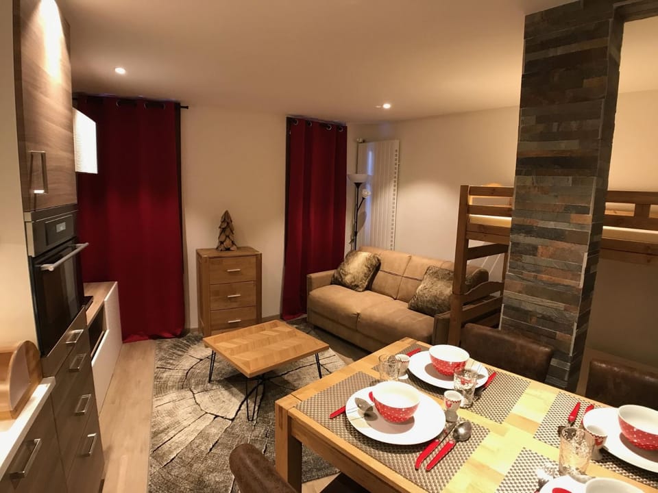 Studio Sur-Équipé Le Chamois Apartment in Tignes
