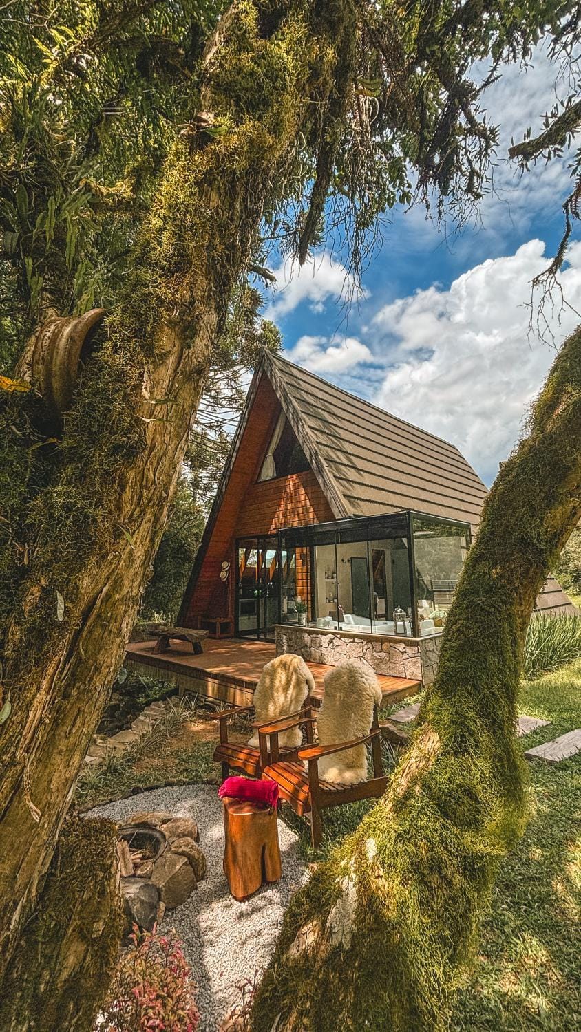 Lumine Cabanas- Chalé na Serra Gaúcha Campground/ 
RV Resort in State of Santa Catarina