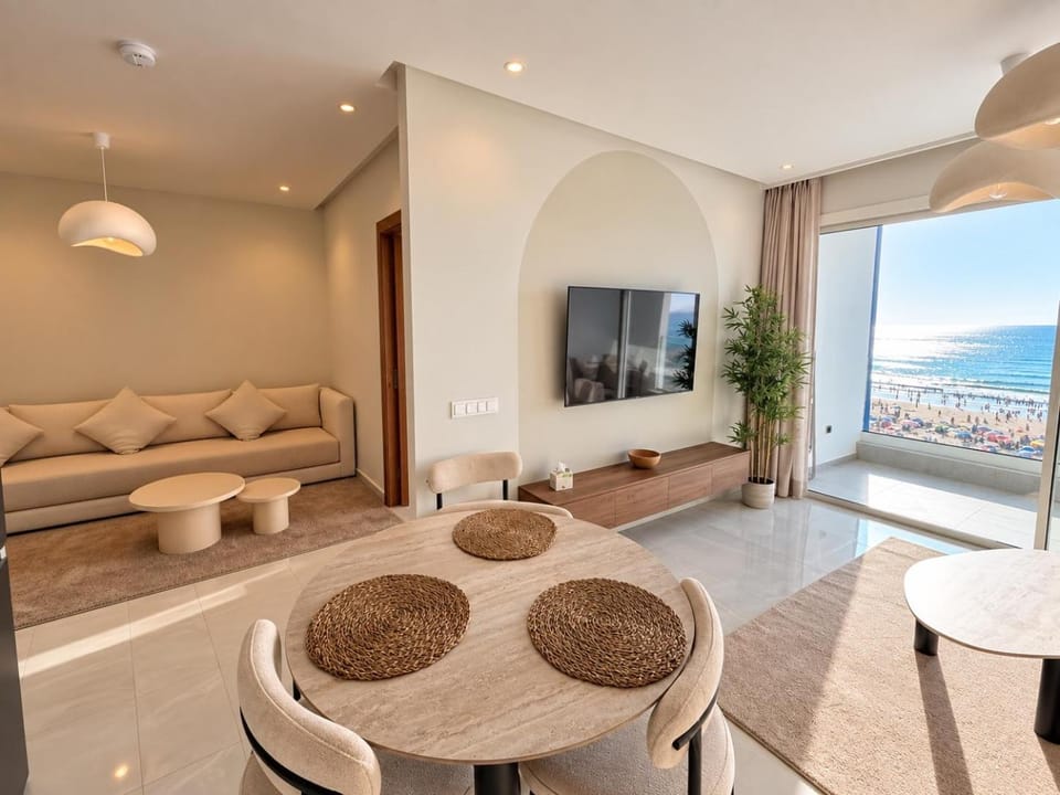 SUNSET WAVE - Breeze - Front de Mer - 1 Chambre Apartment in Rabat-Salé-Kénitra