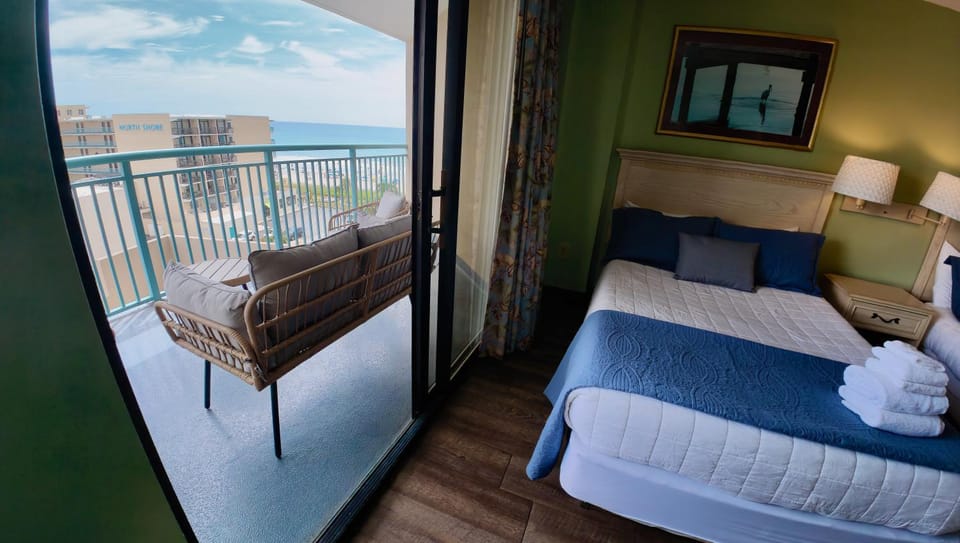 Bedroom, Sea view