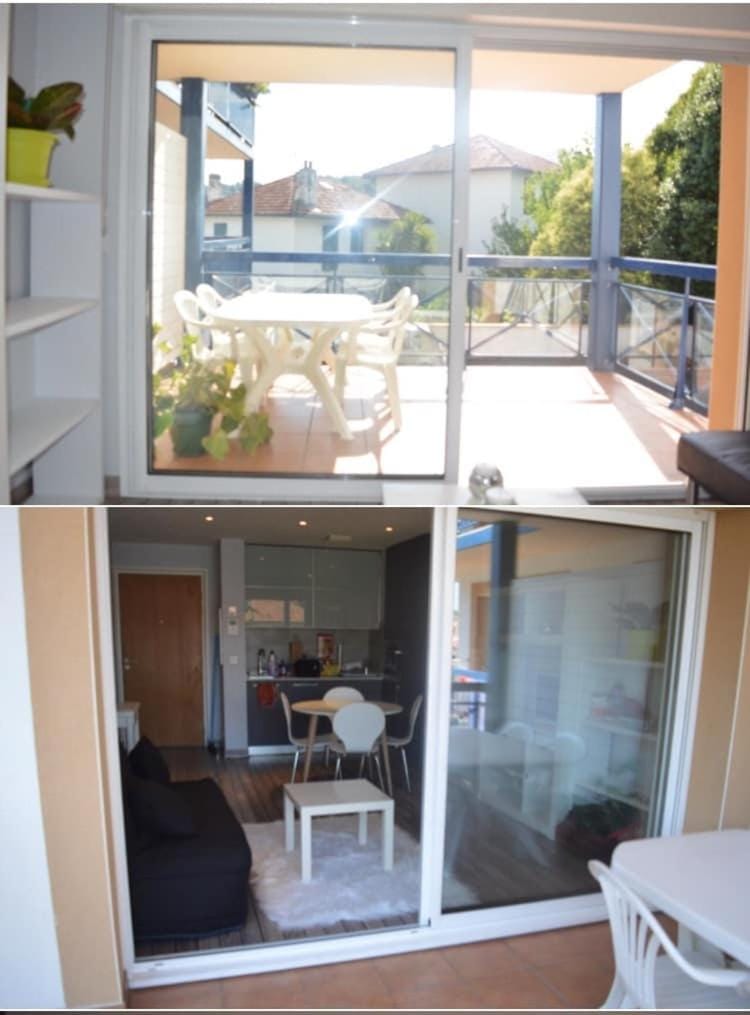 Hendaye apartment with covered terrace Apartment in Hendaye