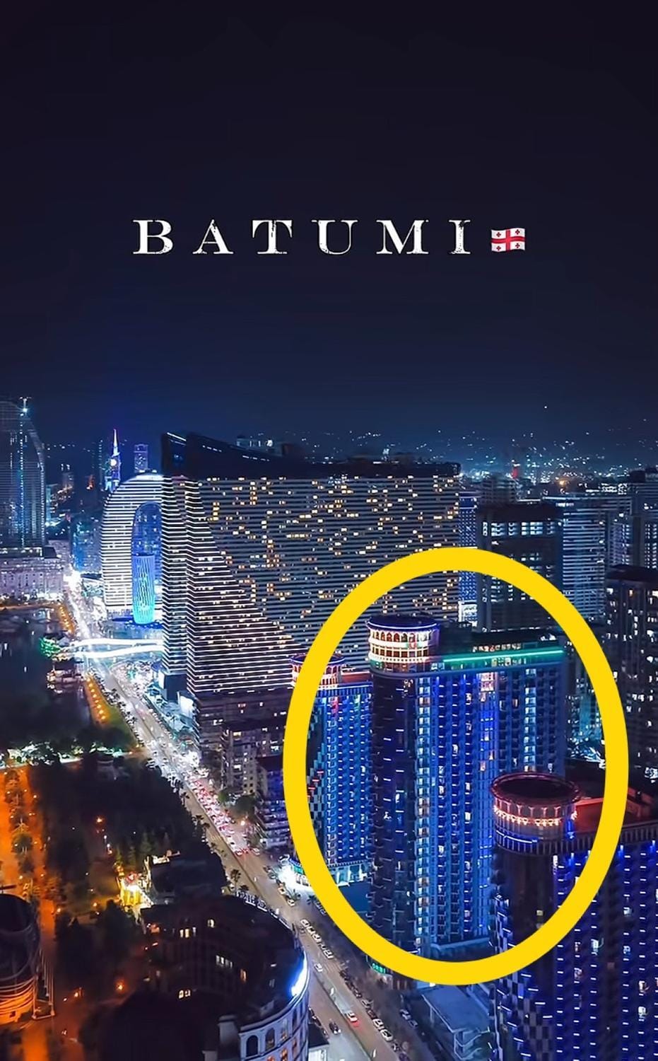 Night, City view