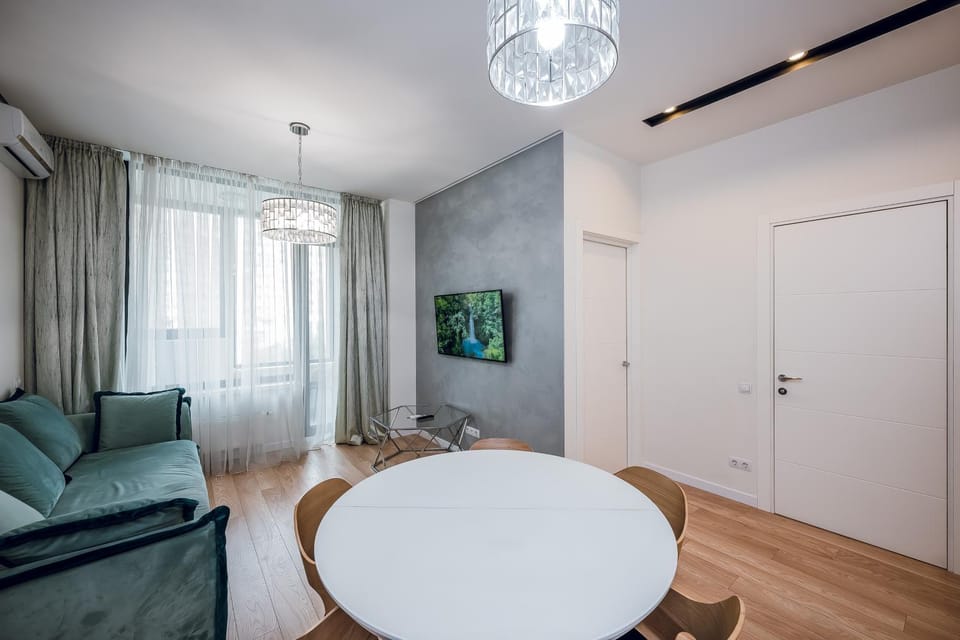 Living room, Seating area, air conditioner