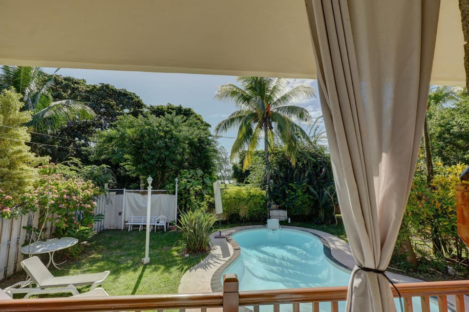Garden, Pool view, Swimming pool, sunbed