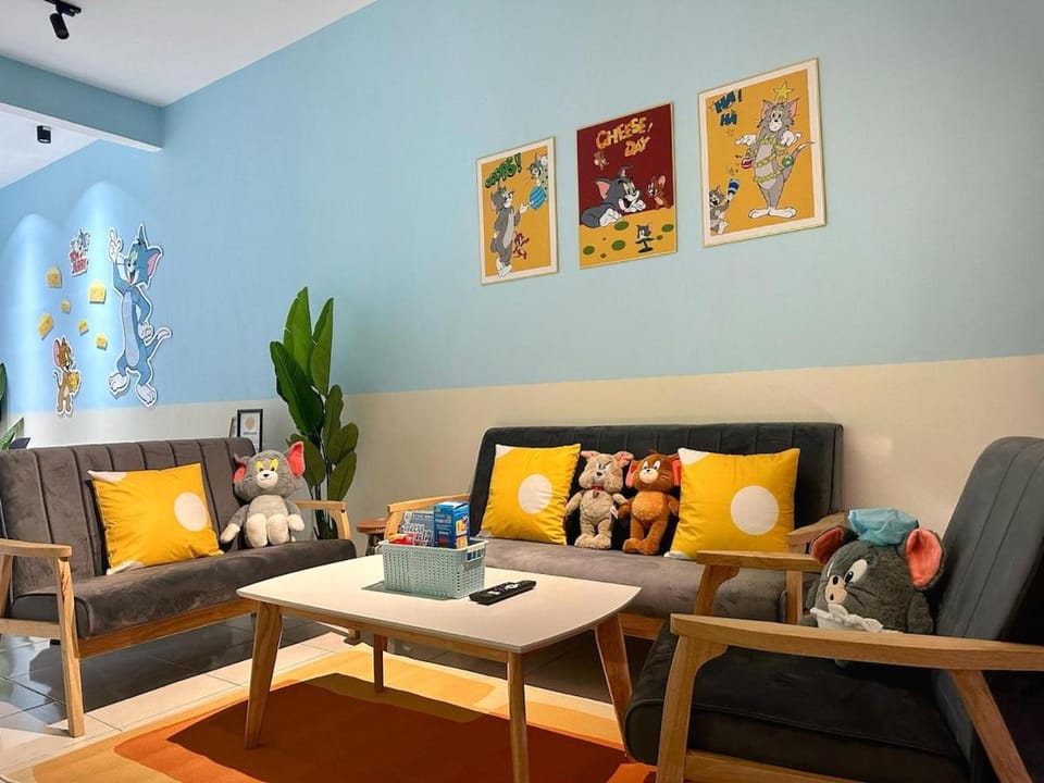 Cartoon Fun House 10 Pax Mount Austin JB Villa in Johor Bahru