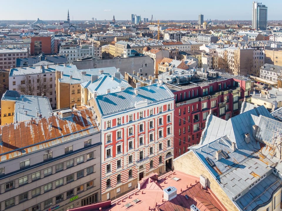 Property building, Neighbourhood, Bird's eye view, Location
