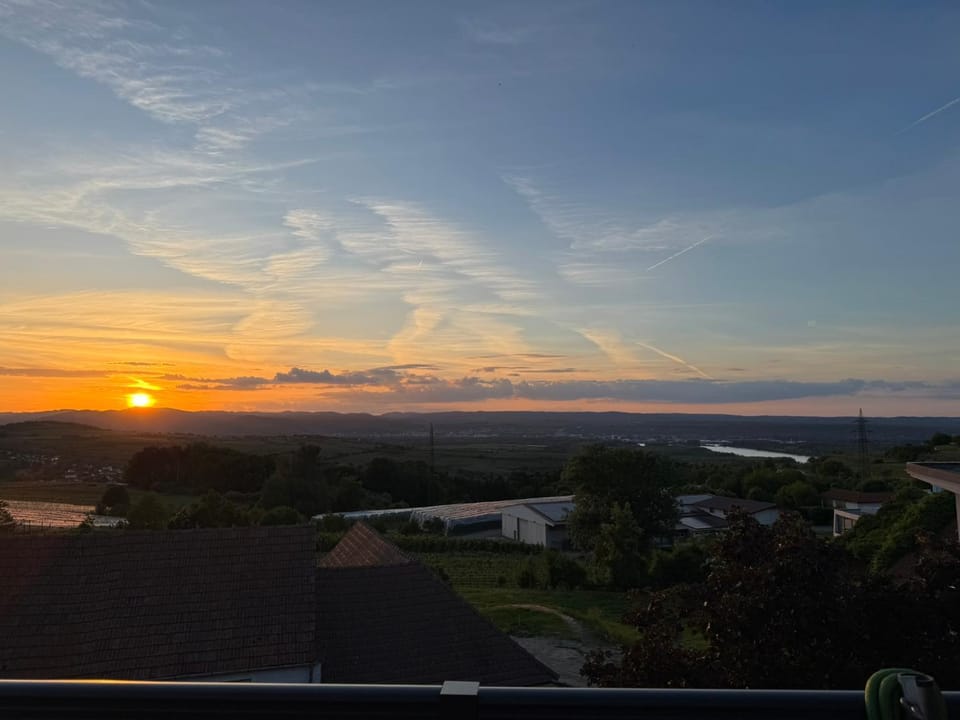 River view, Sunset