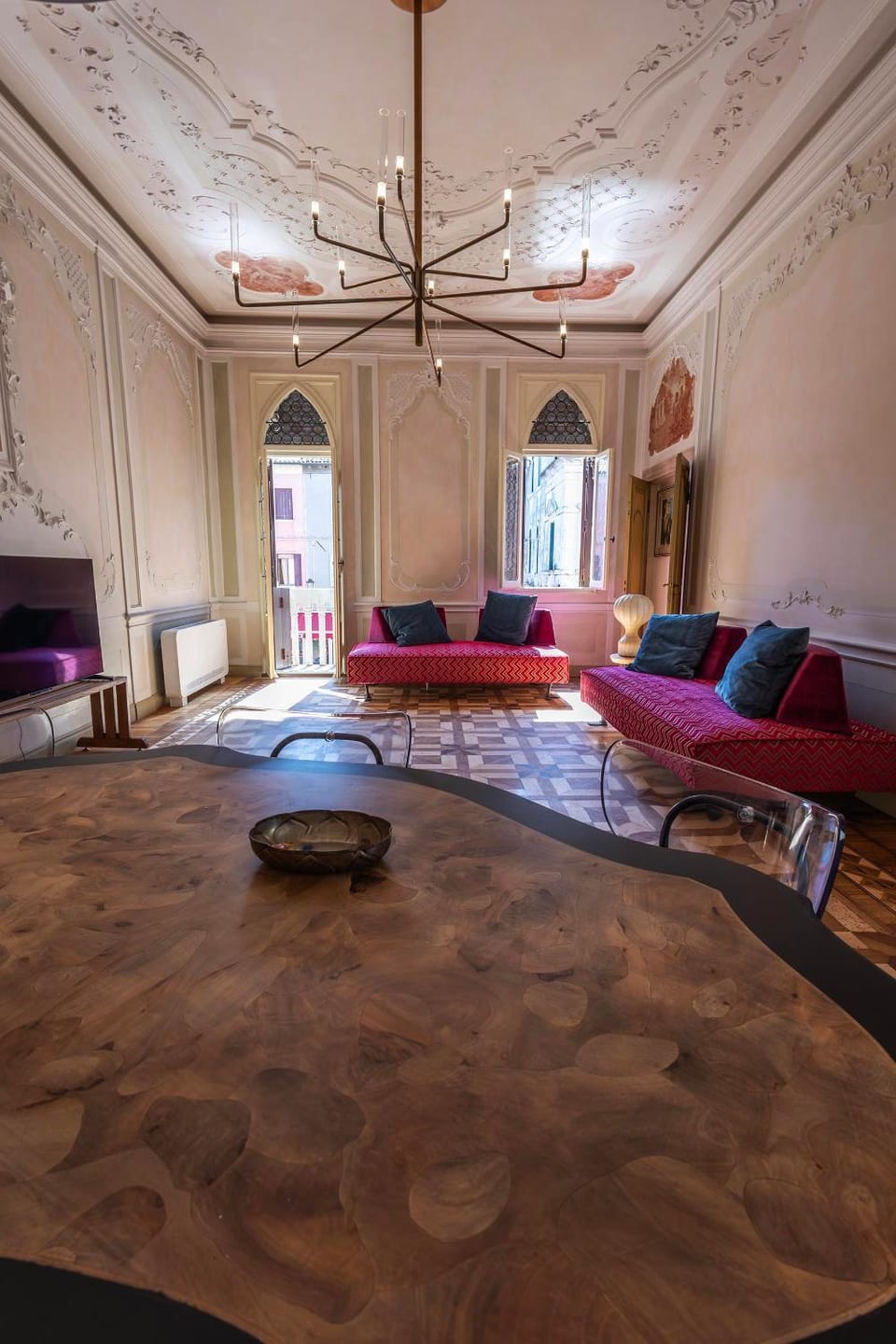 Living room, Seating area, Bedroom