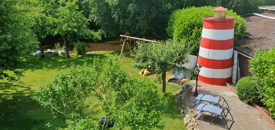 Urlaub an Nordsee und Elbmündung Ferienwohnung Flussidyll Apartment in Schleswig-Holstein