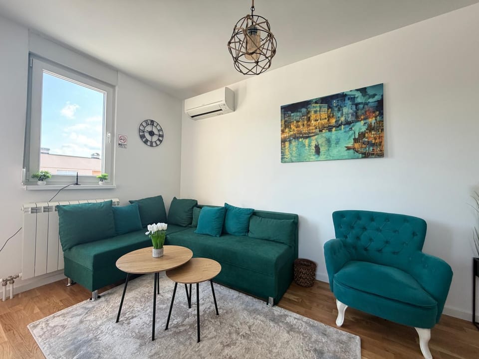 Living room, air conditioner