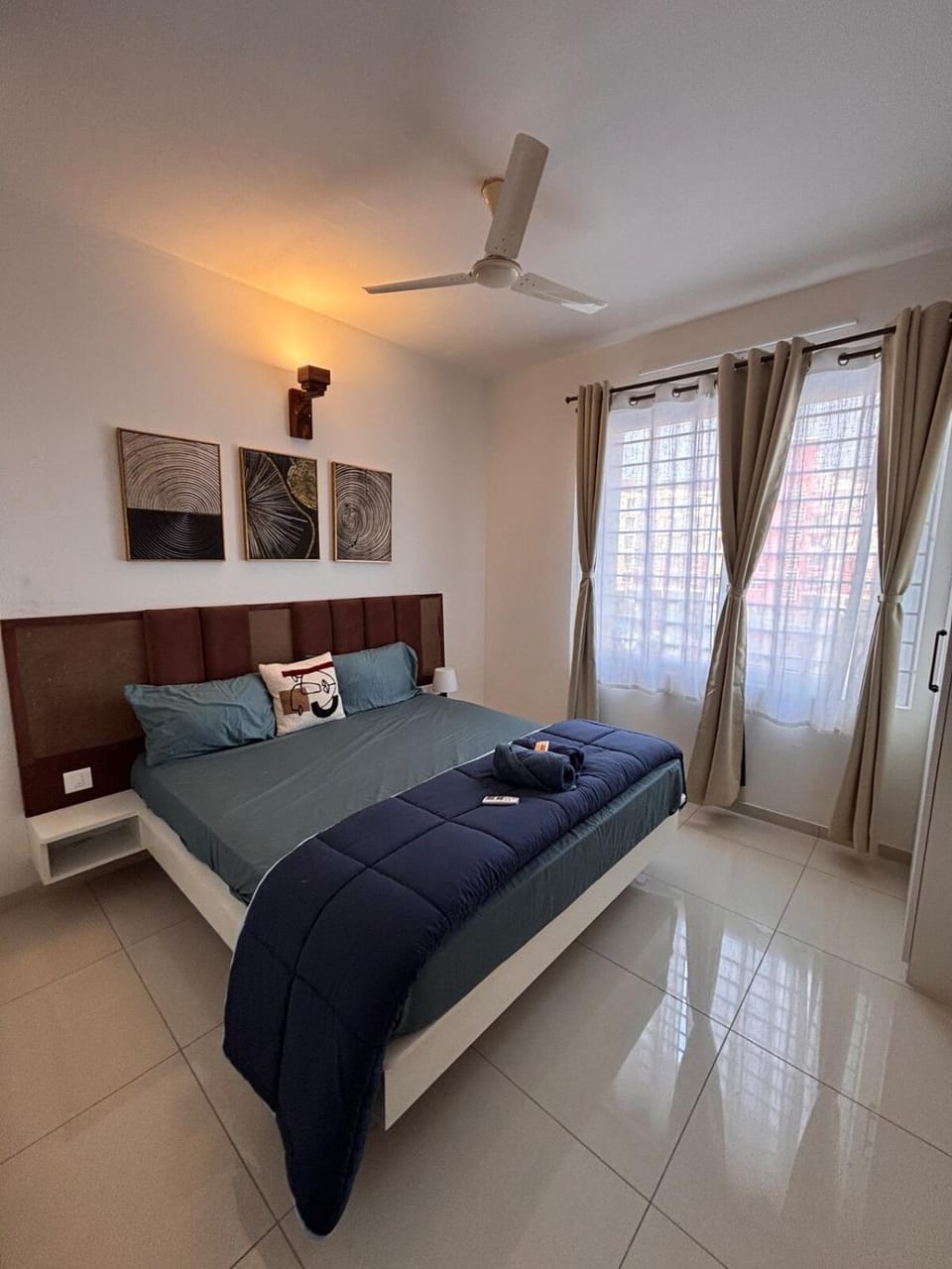 Pool View 3 BR Adora, Goa Amoret Homes Apartment in Goa, India