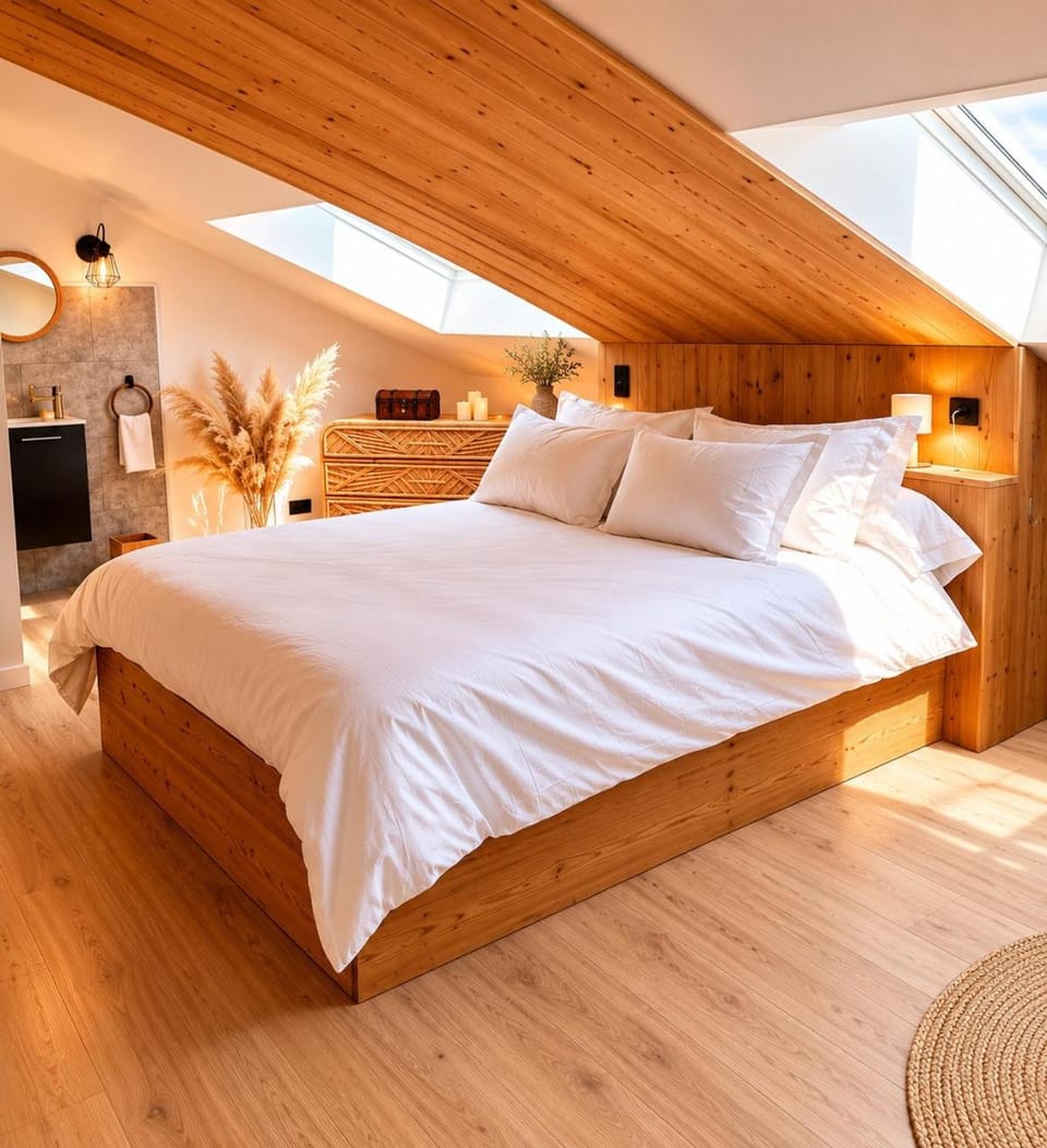 Bed, Bedroom