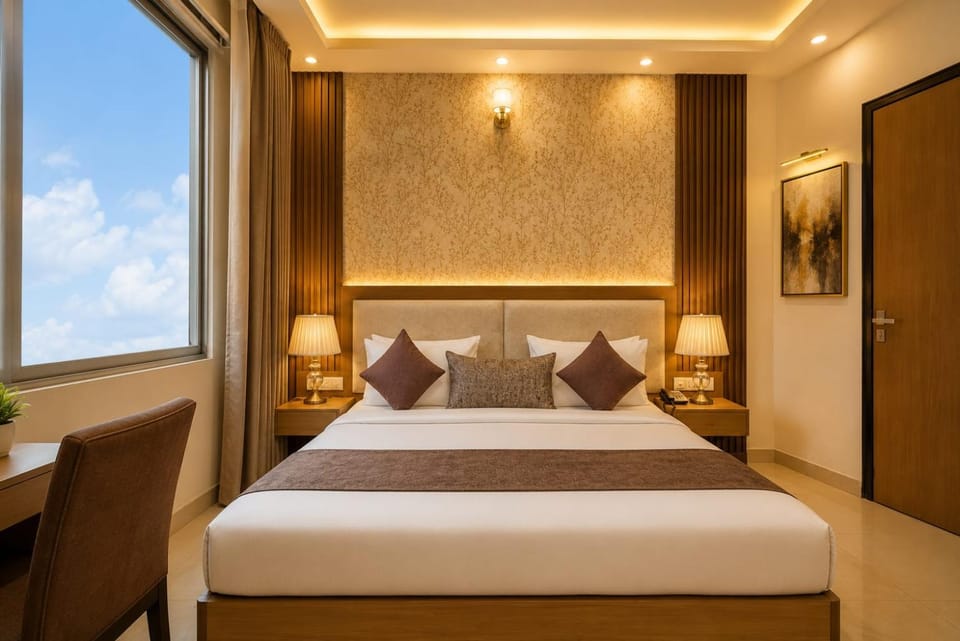 Bed, Photo of the whole room, Bedroom
