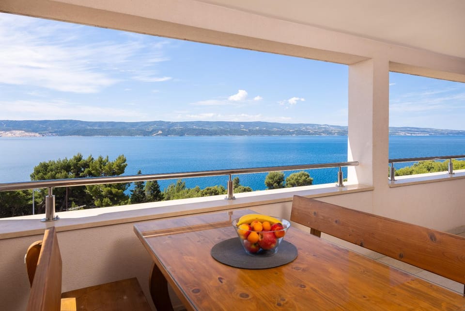 View (from property/room), Balcony/Terrace, Sea view