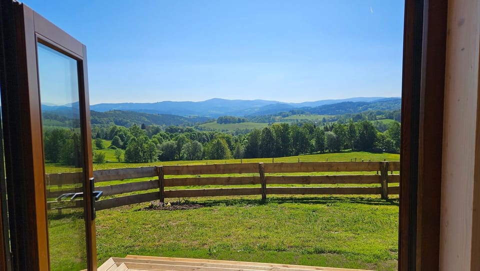 Glamping Šumava Chalet in Czechia