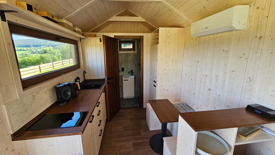 Glamping Šumava Chalet in Czechia