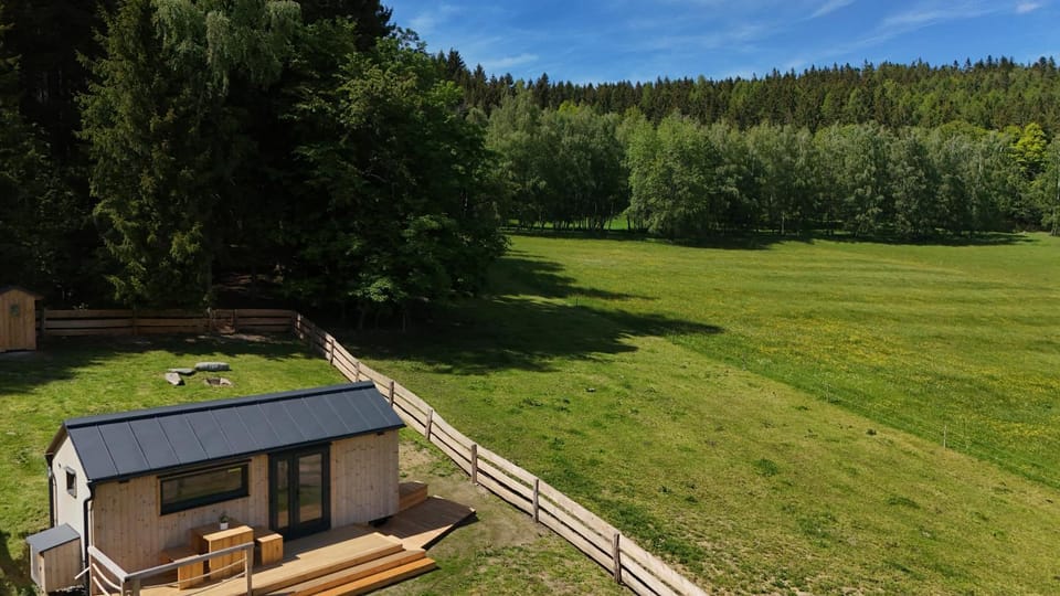 Glamping Šumava Chalet in Czechia