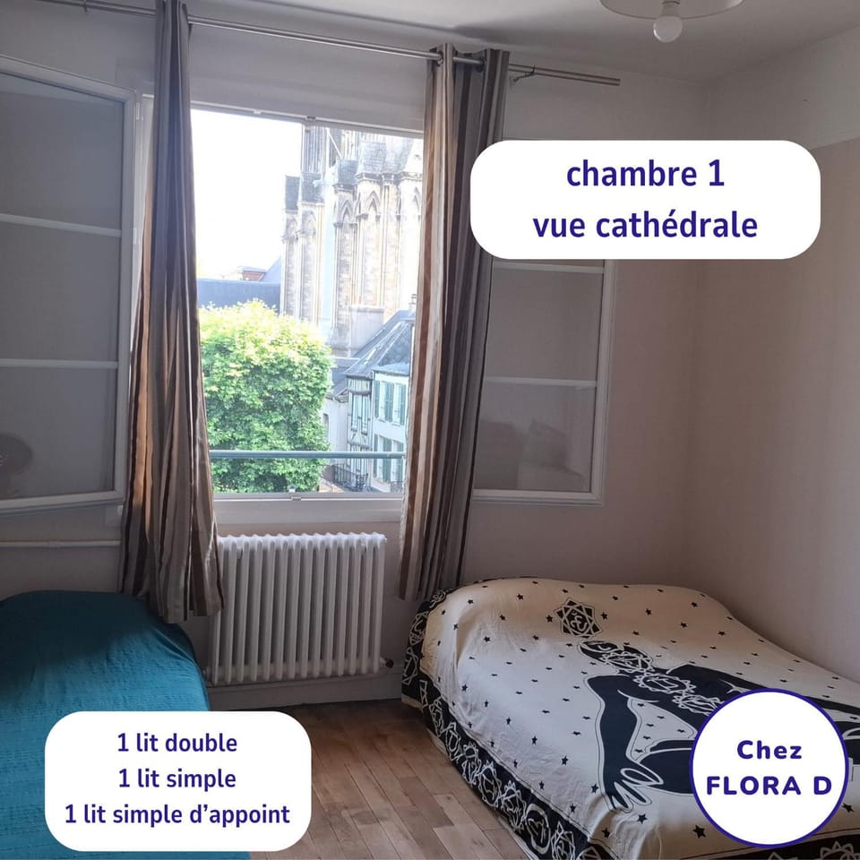 Chez FLORA D - Lisieux hypercentre - Vacation rental in Lisieux