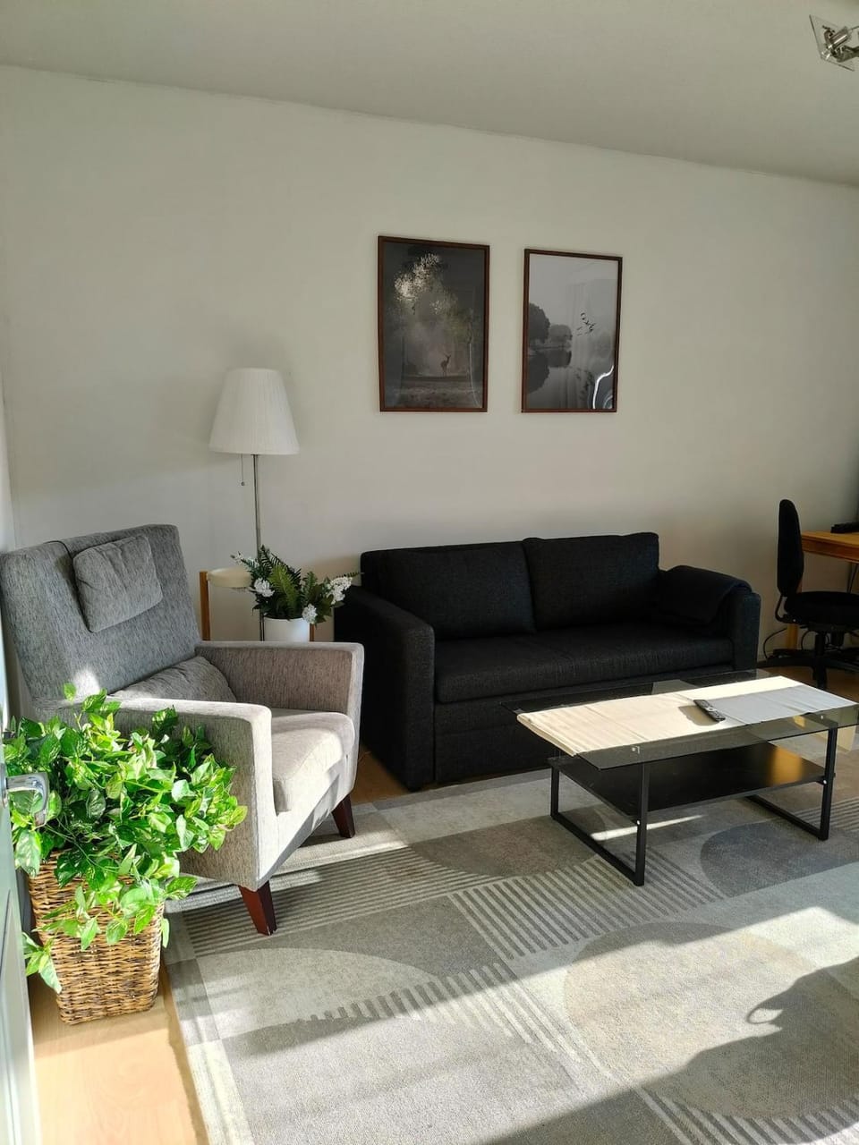 Living room, Bedroom