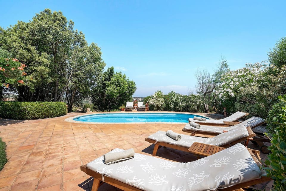 Property building, Living room, Swimming pool