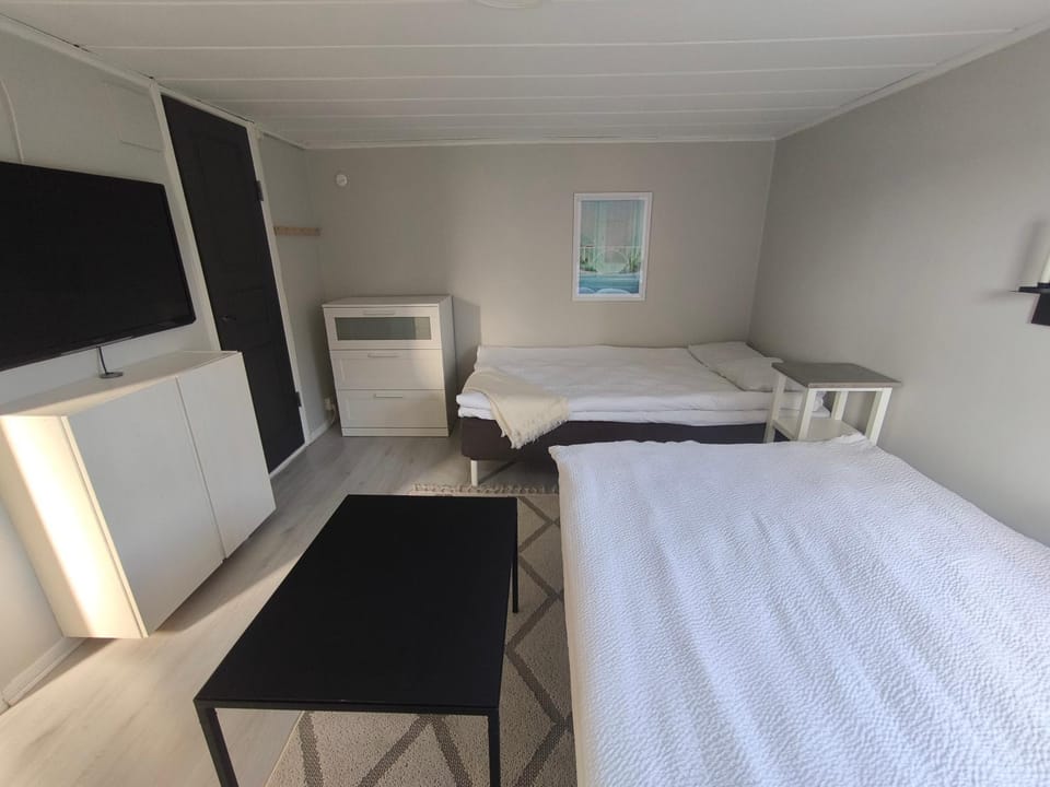 Bed, TV and multimedia, Living room