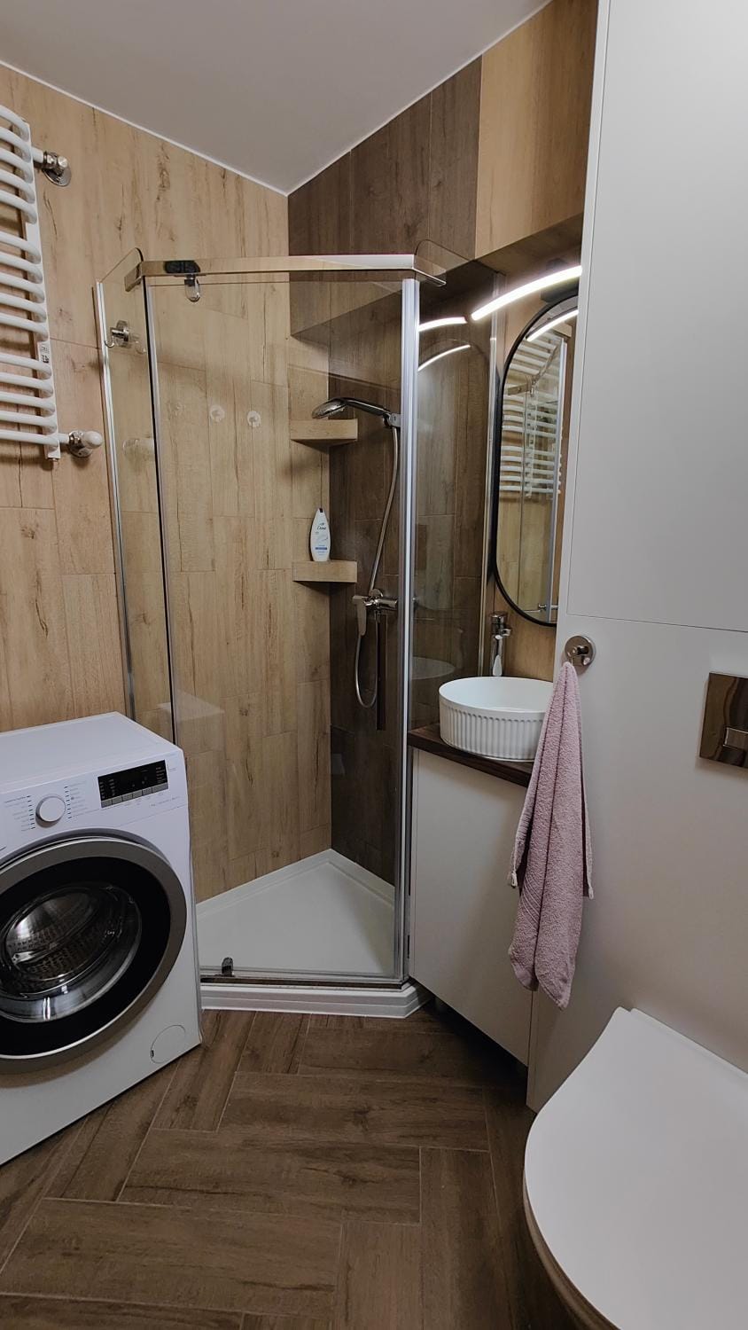 Shower, Toilet, Bathroom, washing machine