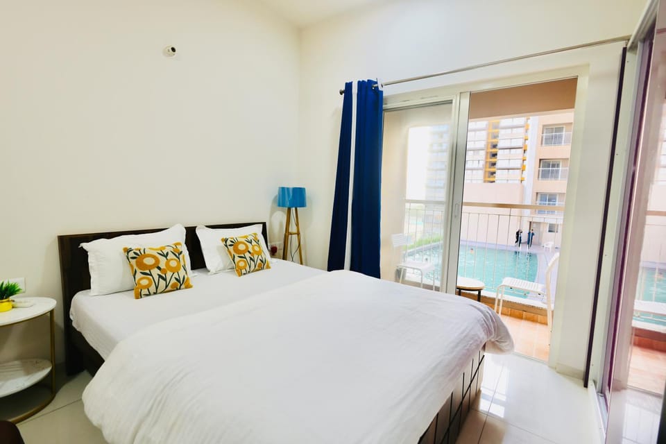 Ivory Poolview Residences - Luxury 2BHK, Gift city Apartment in Gujarat