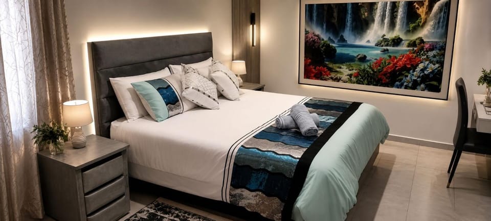 Bed, Decorative detail, Bedroom