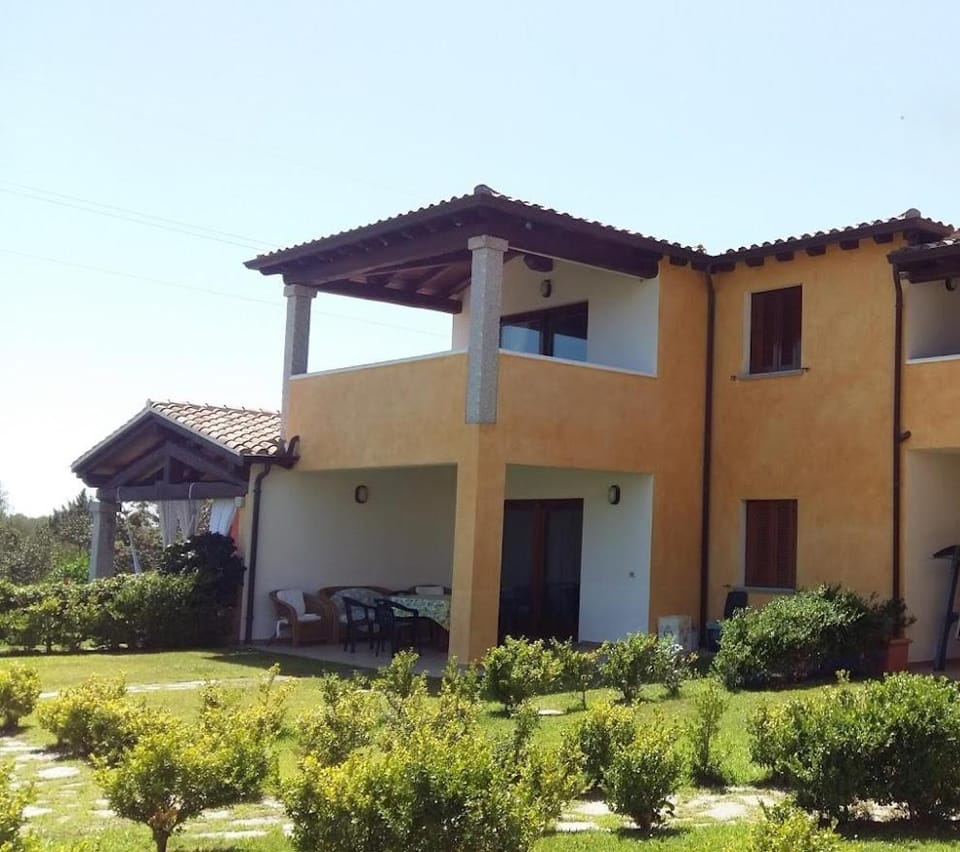Property building, Garden view