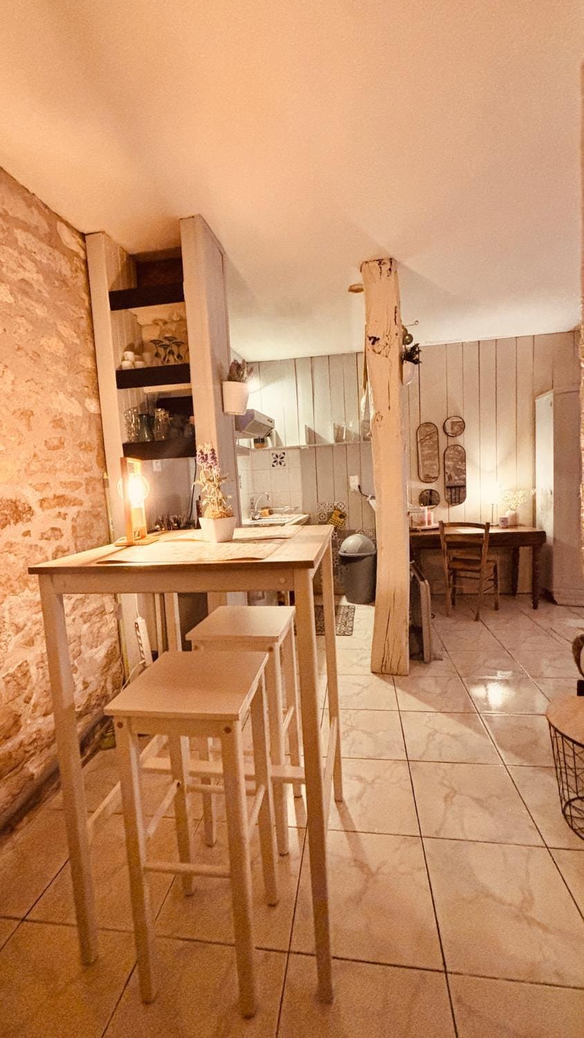 Charmant studio Alchimie Apartment in Souillac