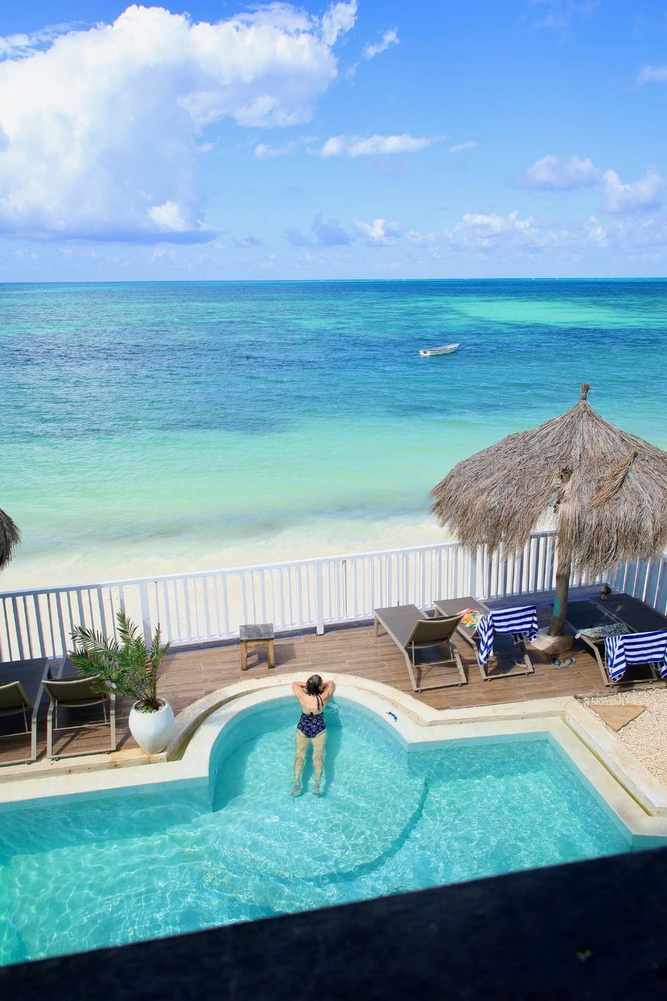 Natural landscape, Beach, Pool view, Swimming pool