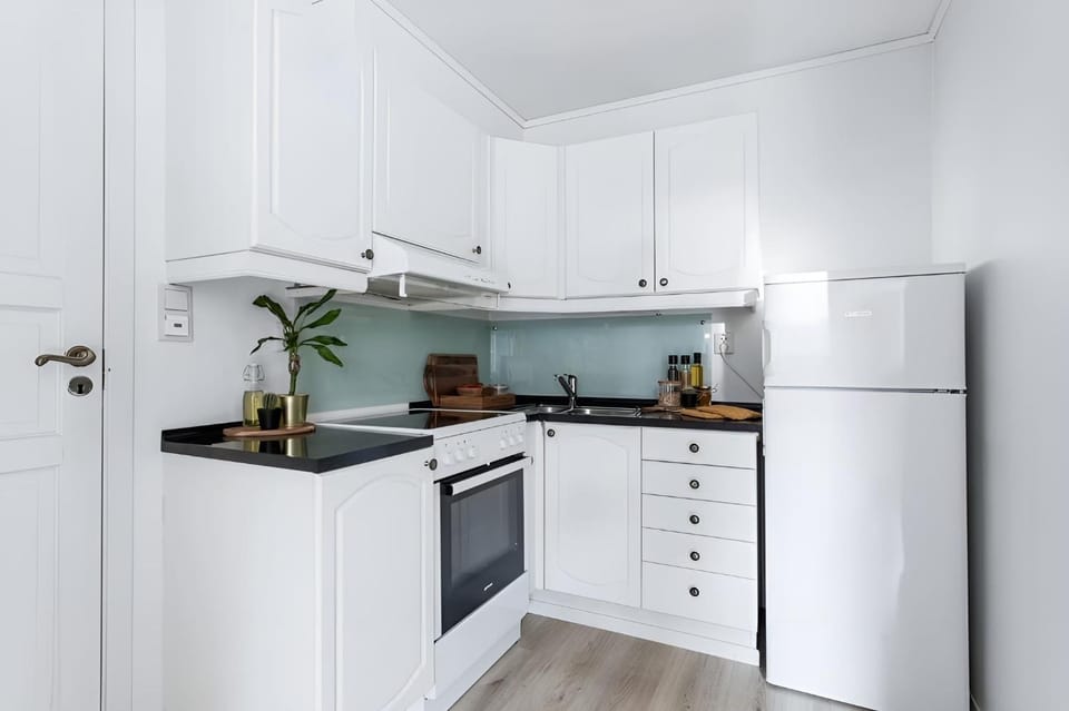 Kitchen or kitchenette, dishwasher, oven, stove