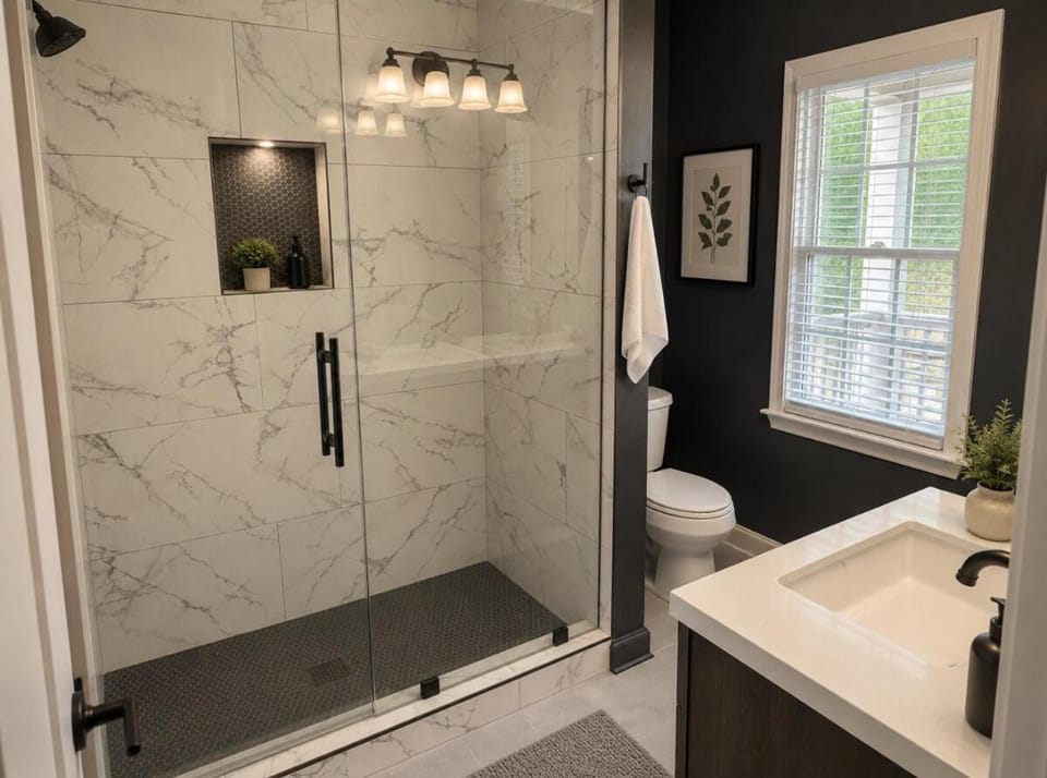 Shower, Toilet, Bathroom
