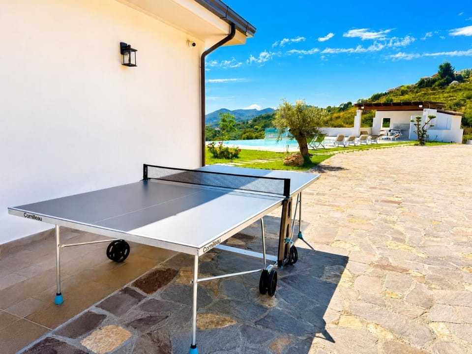 Day, Table tennis, Mountain view