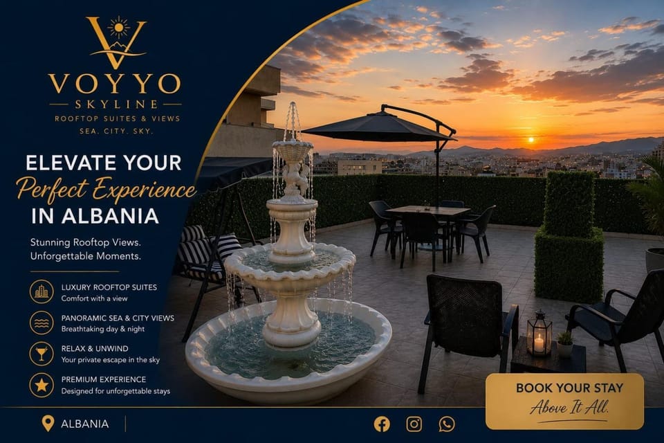 Voyyo Skyline Hotel in Tirana County, Albania