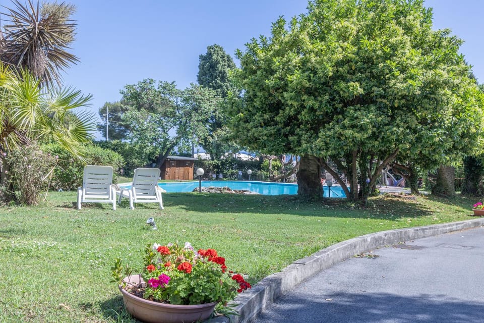 Property building, Garden, Swimming pool