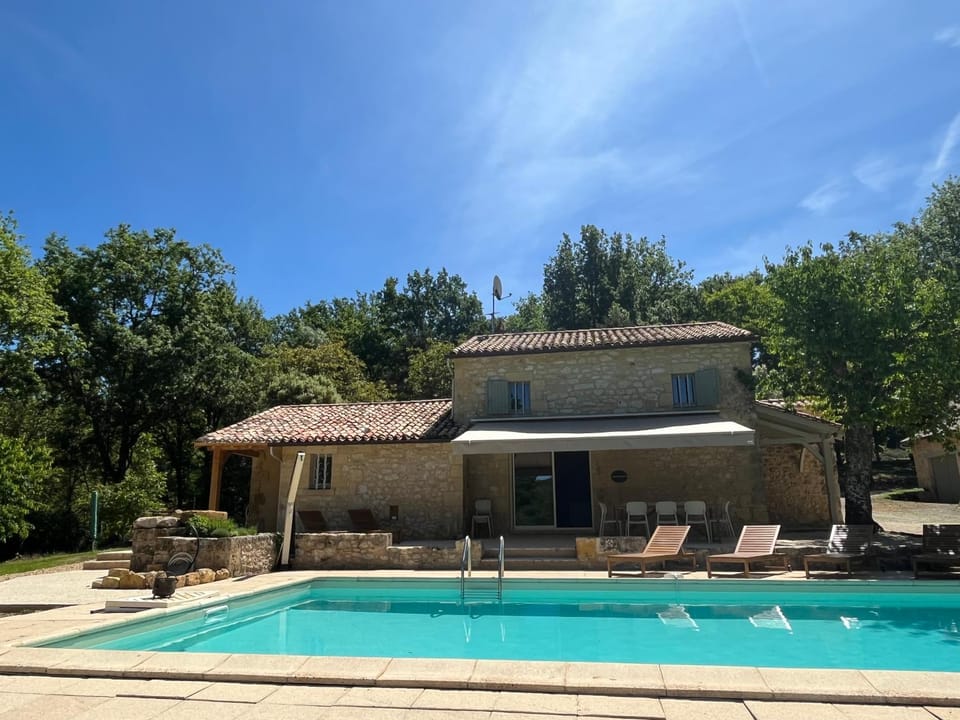 Patio, Facade/entrance, Day, Hiking, Pool view, Swimming pool, group of guests, sunbed