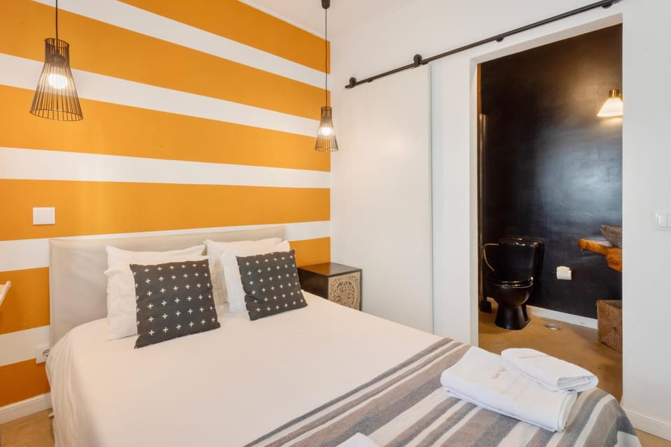 Property building, Living room, Bedroom