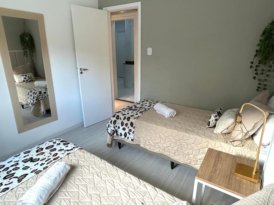 Bed, Photo of the whole room, Bedroom, towels, air conditioner